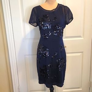 NWOT DKNY cocktail silk dress